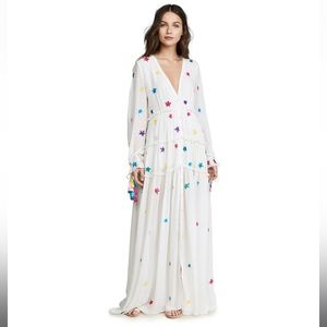 Rocco Sand Stellar Dress White XS